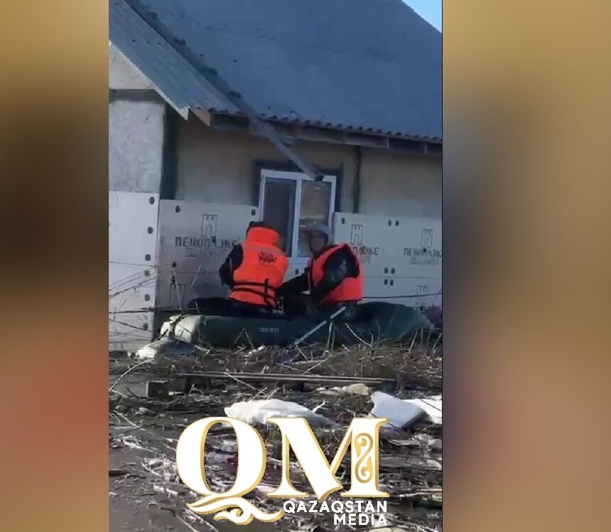 СҚО ПД: су басқан аудандарда резеңке қайықпен жүру қауіпті