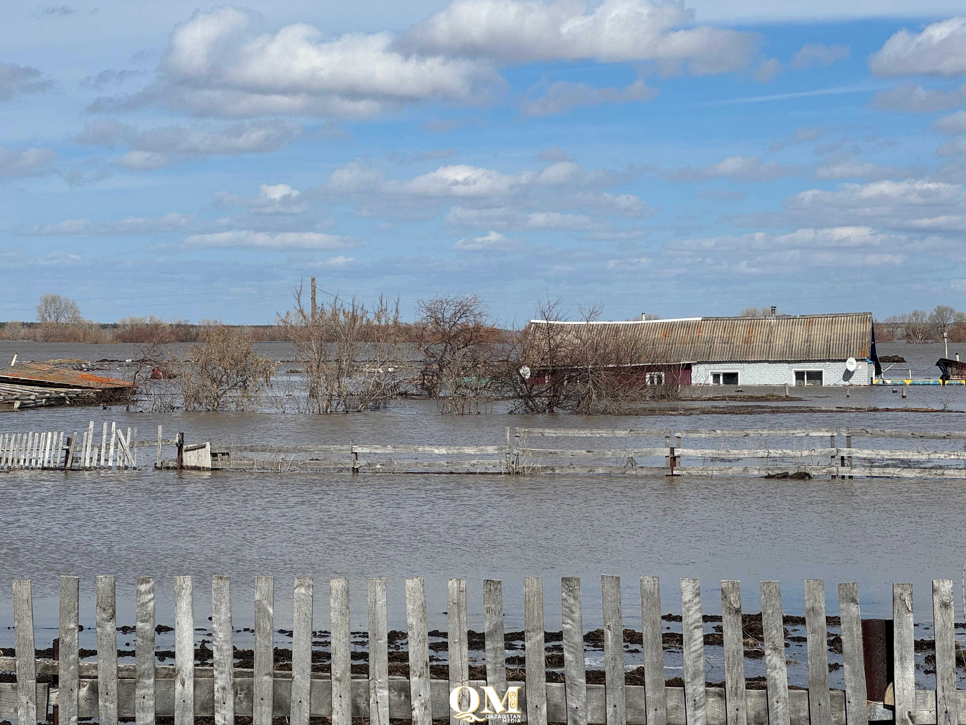 Вторая волна паводка может превысить критические отметки в СКО