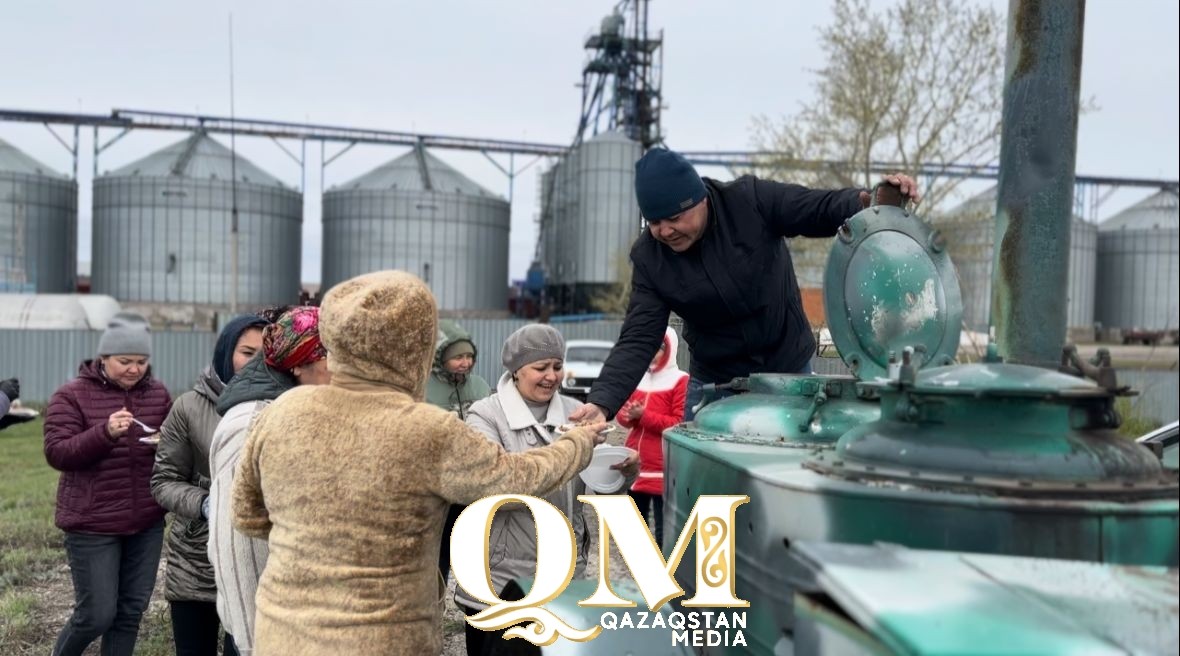 Субботник с полевой кухней организовали жители Тимирязевского района СКО