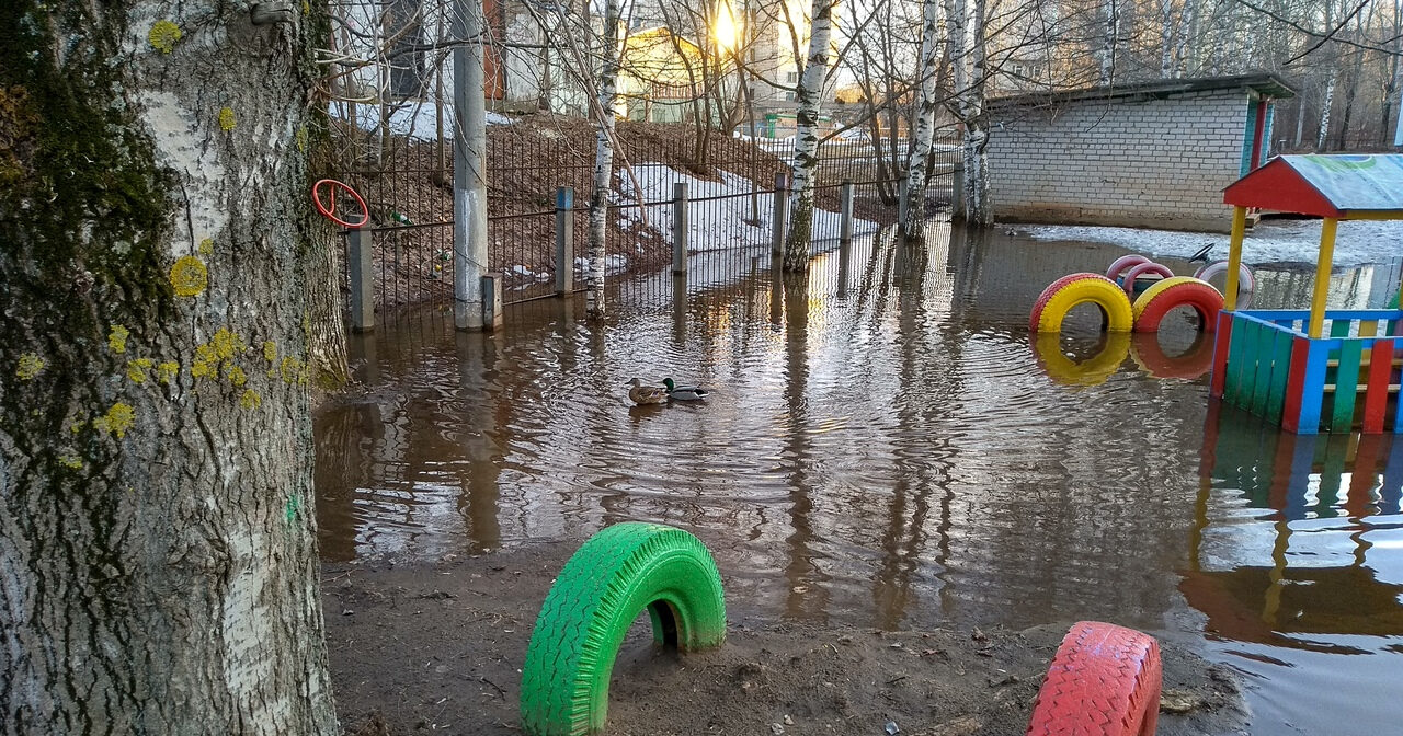 Детский сад закрыли из-за паводков в Кокшетау