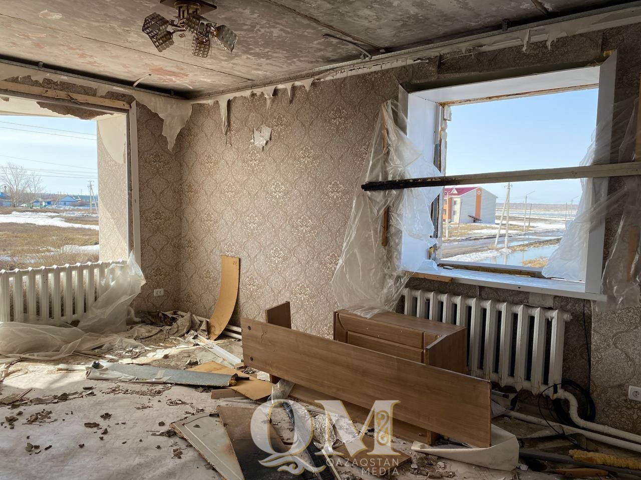 СҚО-да газ баллоны жарылған баспана тұрғындары әлі күнге дейін туыстарын паналап жүр