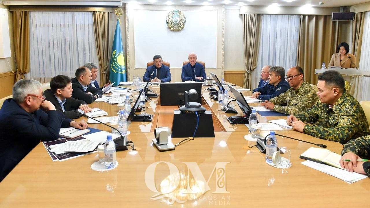 Роман Скляр приехал координировать работу во время паводка в СКО