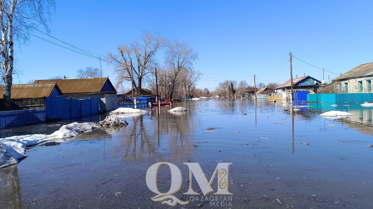 Боголюбово ауылының көшесін су басты