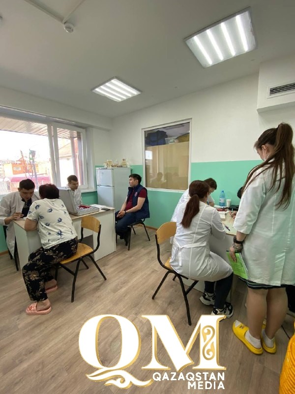 Петропавлда су тасқынынан зардап шеккендерді алматылық дәрігерлер тегін тексеріп жатыр