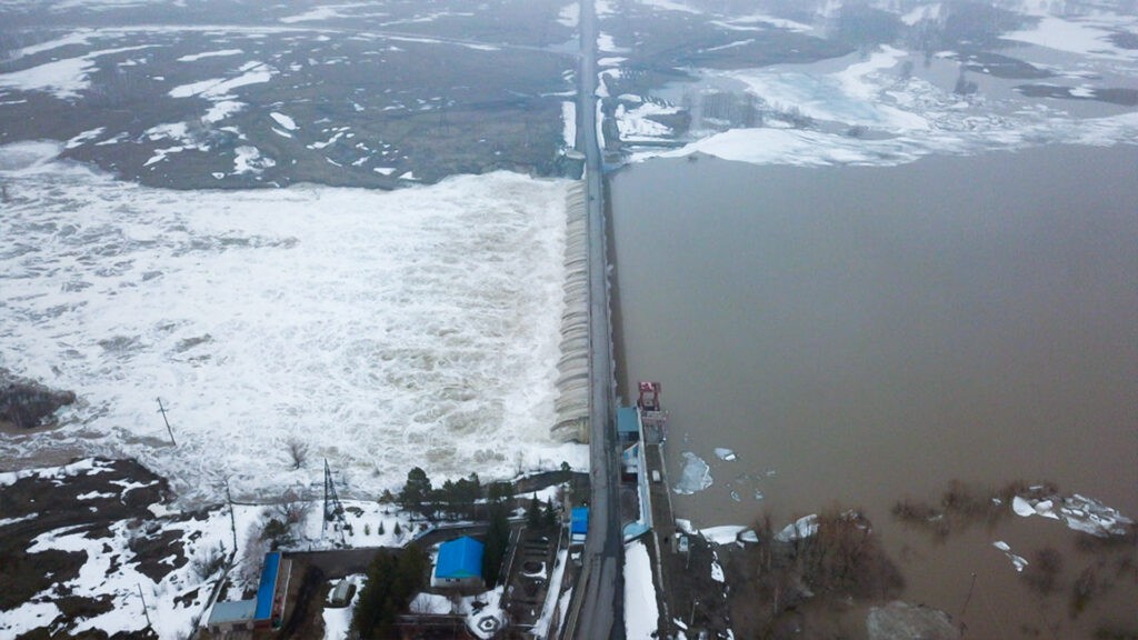 Наполняемость Сергеевского водохранилища в СКО превысила максимальные показатели за последние 50 лет