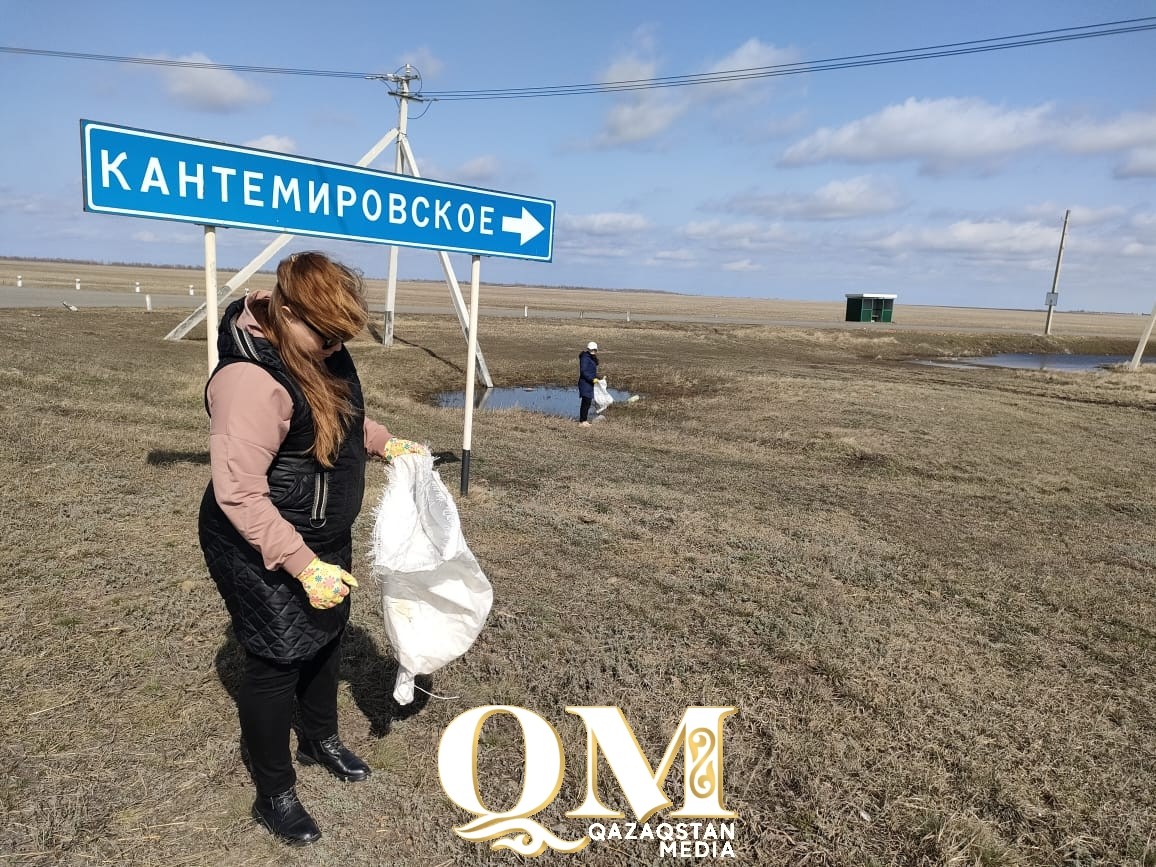 Масштабный экологический субботник прошел в Тайыншинском районе СКО