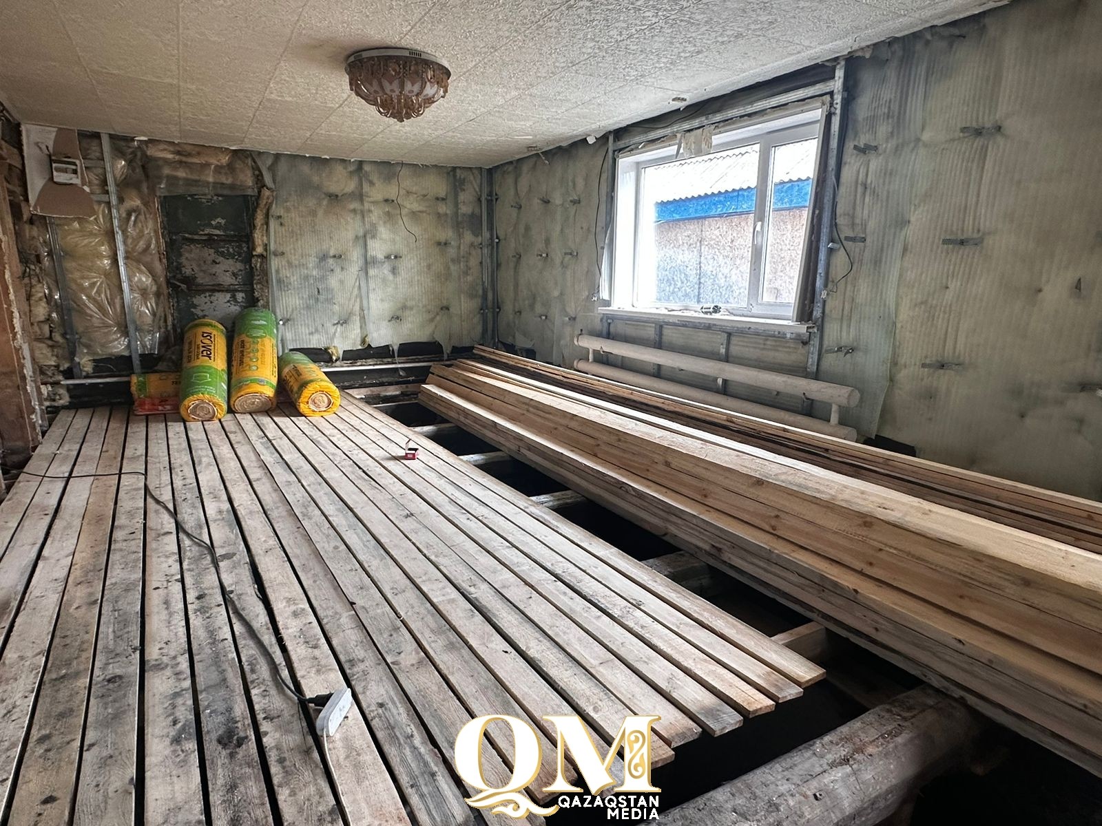 Мехбригады Жамбылского района приступили к ремонту домов в Петропавловске