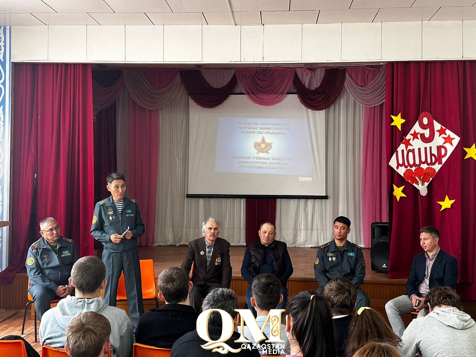 О преимуществах учебы в военном институте Алматы рассказали школьникам Петропавловска
