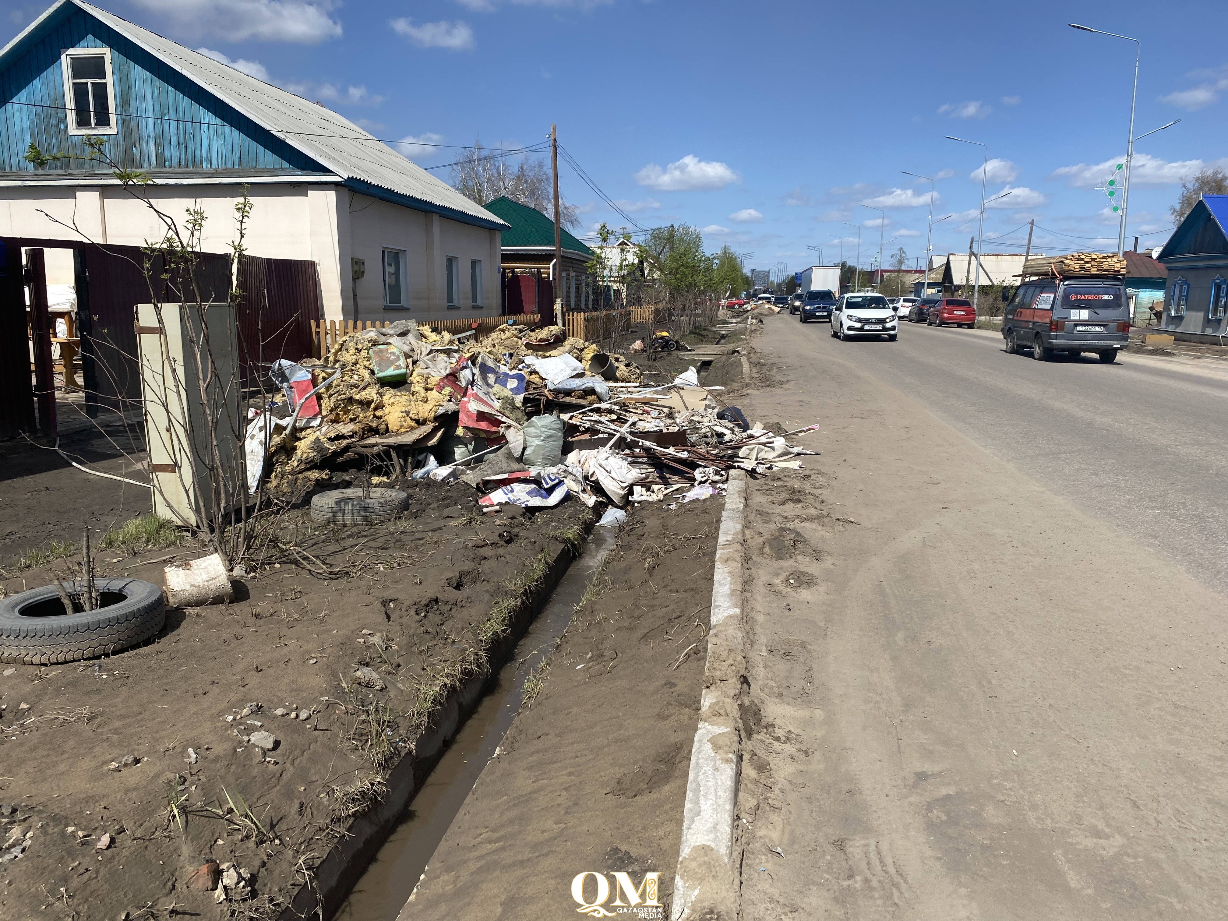 Петропавлда тасқын судан зардап шеккен 18 үйге жөнделіп жатыр