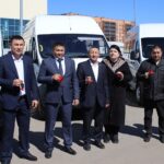 Семь пассажирских микроавтобусов получили спортсмены в СКО