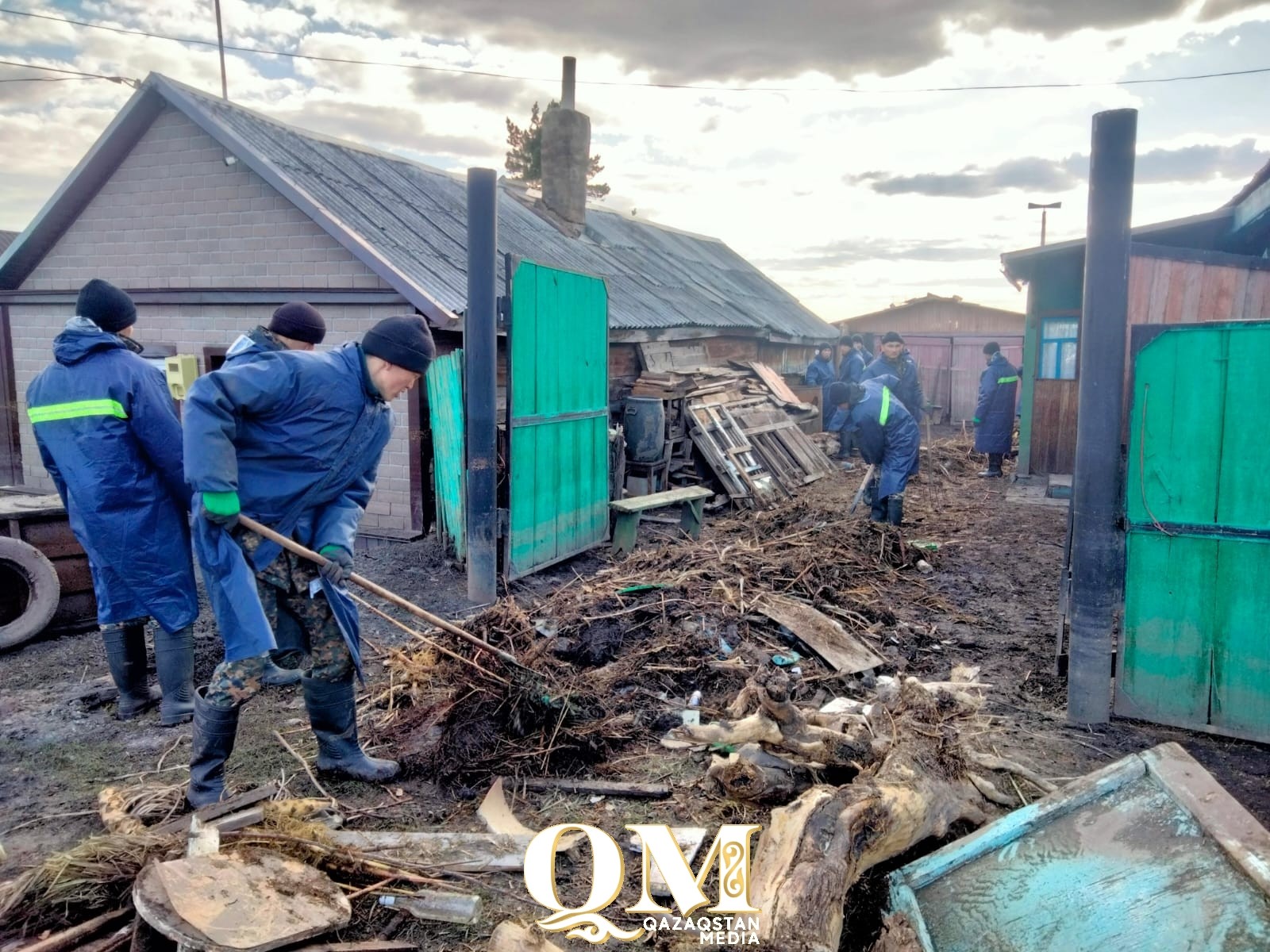 Мехбригады приступили к ликвидации последствий паводка в Петропавловске