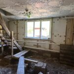 В поселке Кожевенном восстанавливают затопленные дома