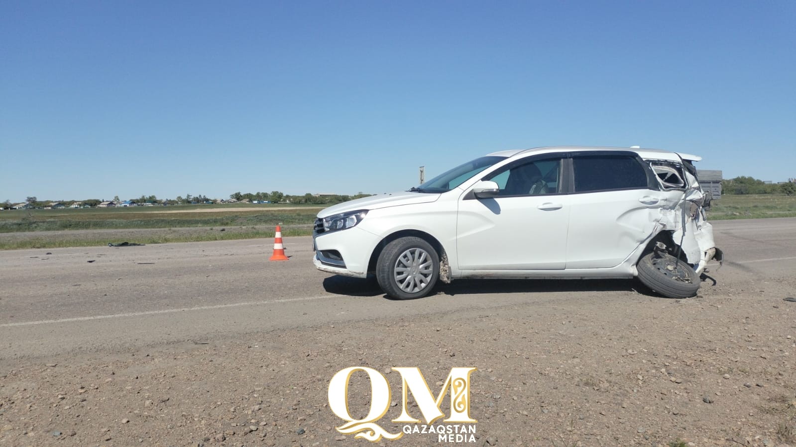 СҚО-да жол апатынан бүтін бір отбасы зардап шекті