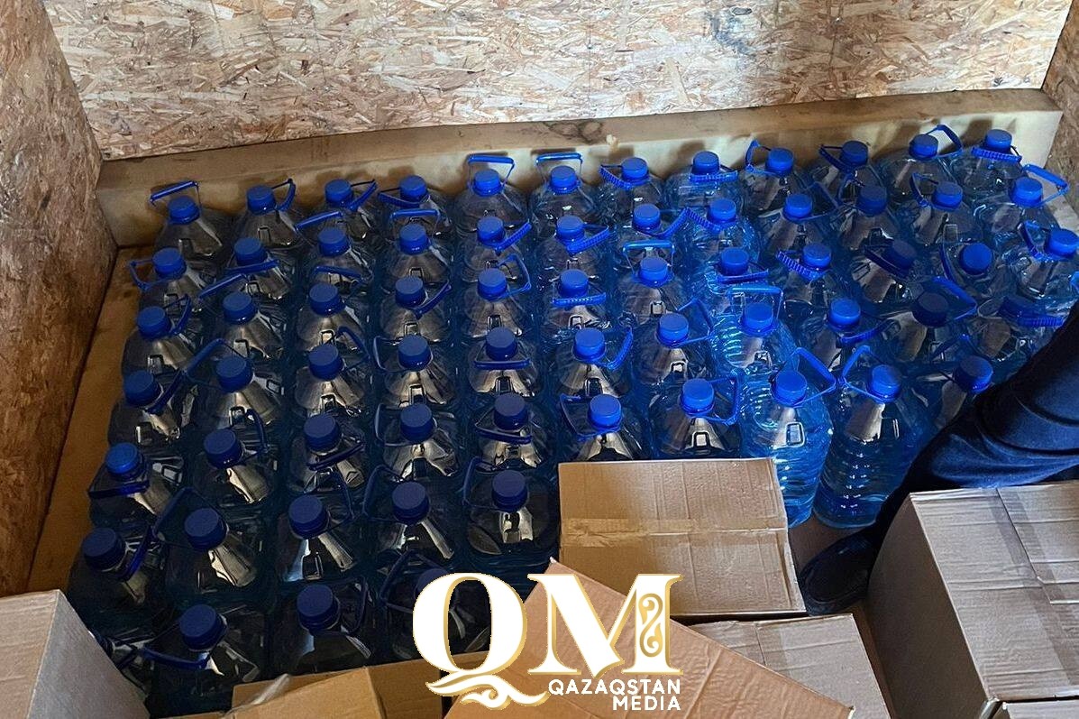 Больше 1,5 тонн контрафактного алкоголя изъяли на трассе в СКО