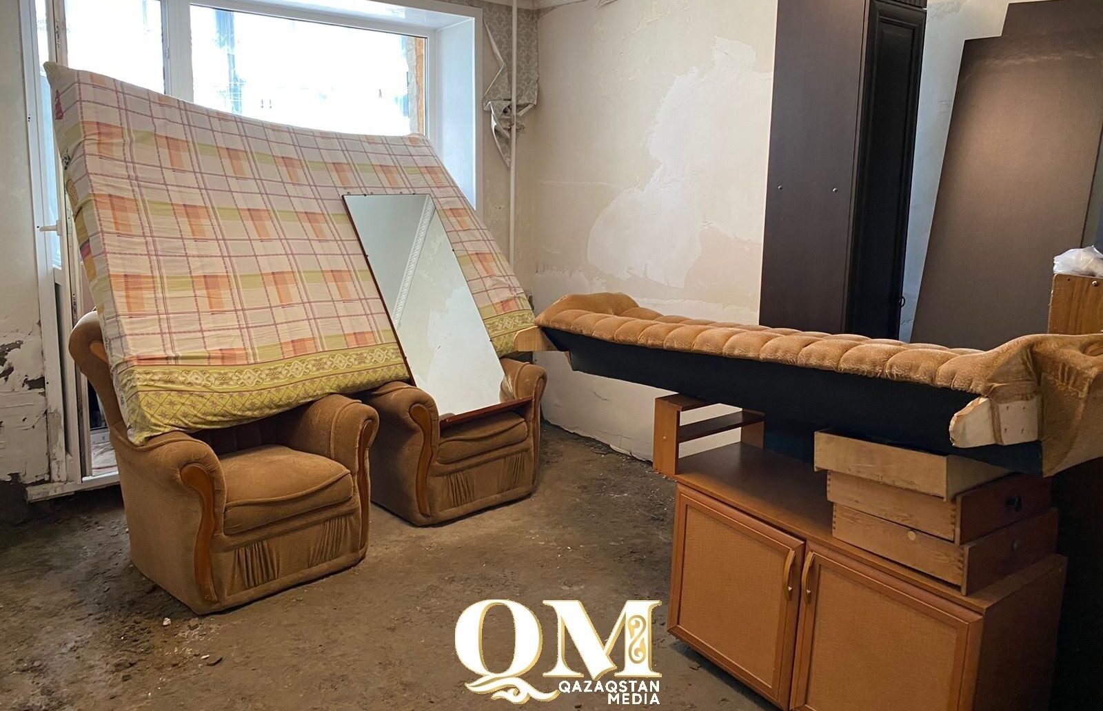 За мехбригадами района М. Жумабаева закреплено 139 затопленных дома в Петропавловске