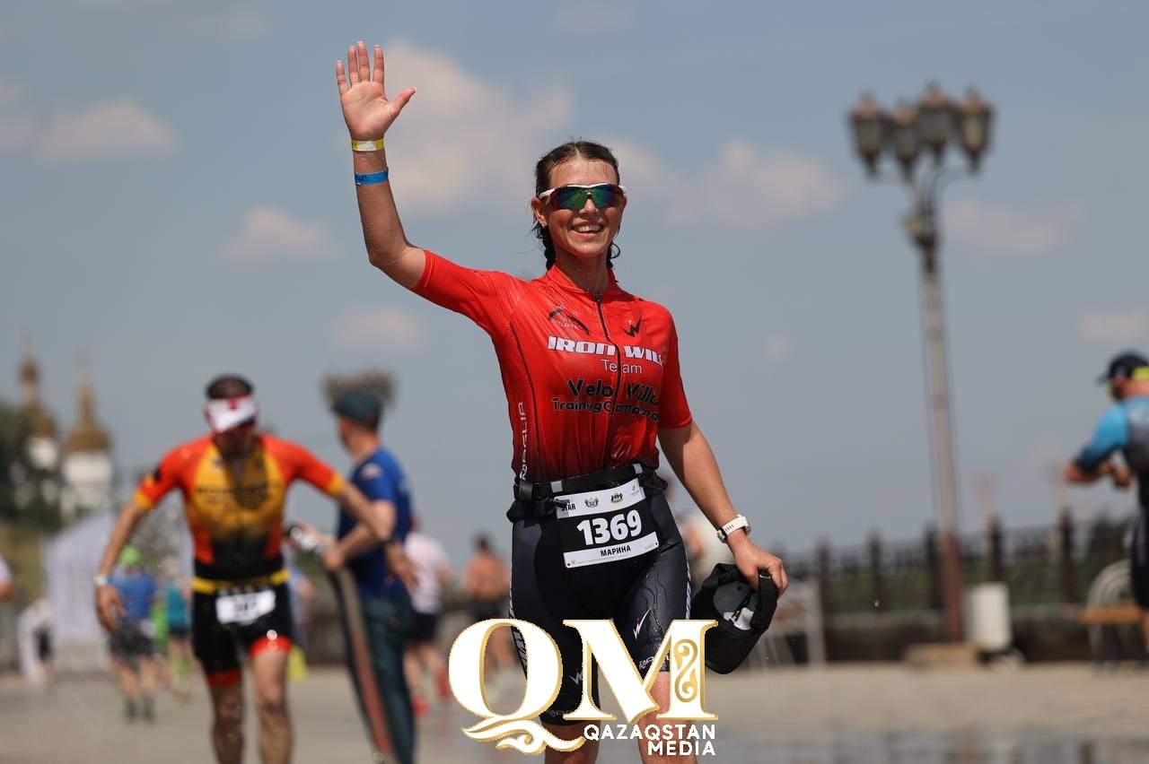 Девушка-спасатель из Петропавловска заняла второе место в Кубке РК по триатлону