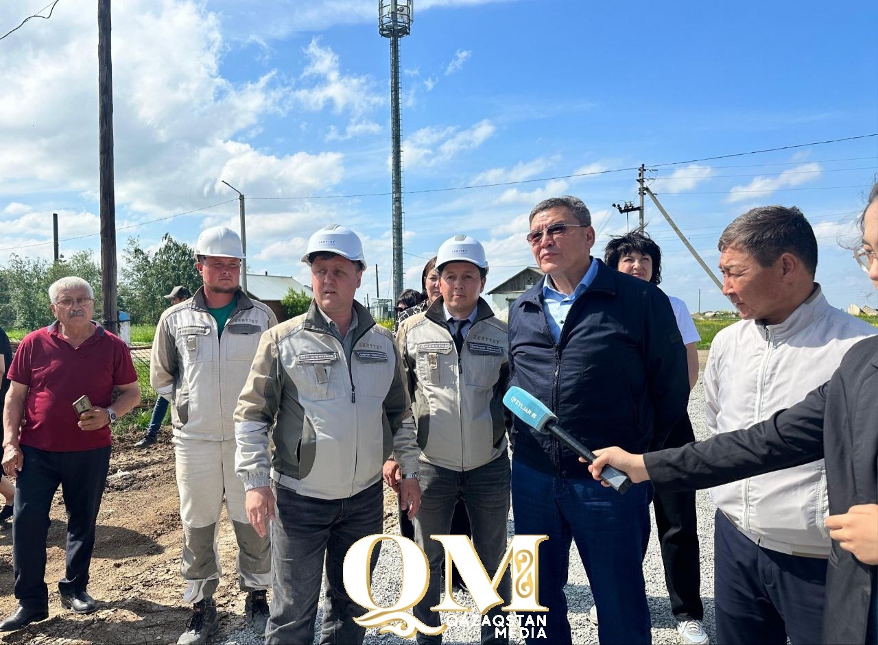 Школу и спорткомплекс строят в Тайыншинском районе СКО