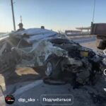 СҚО-да тас жолда үш машина соғылды