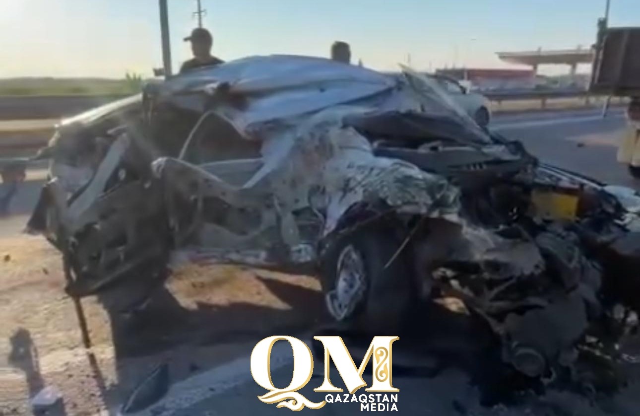 Три машины столкнулись на трассе в СКО