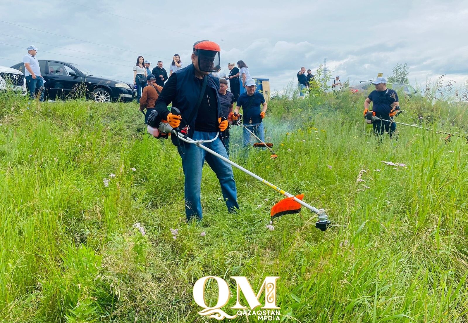 Гауез Нурмухамбетов принял участие в экоакции «Таза Қазақстан» в Петропавловске