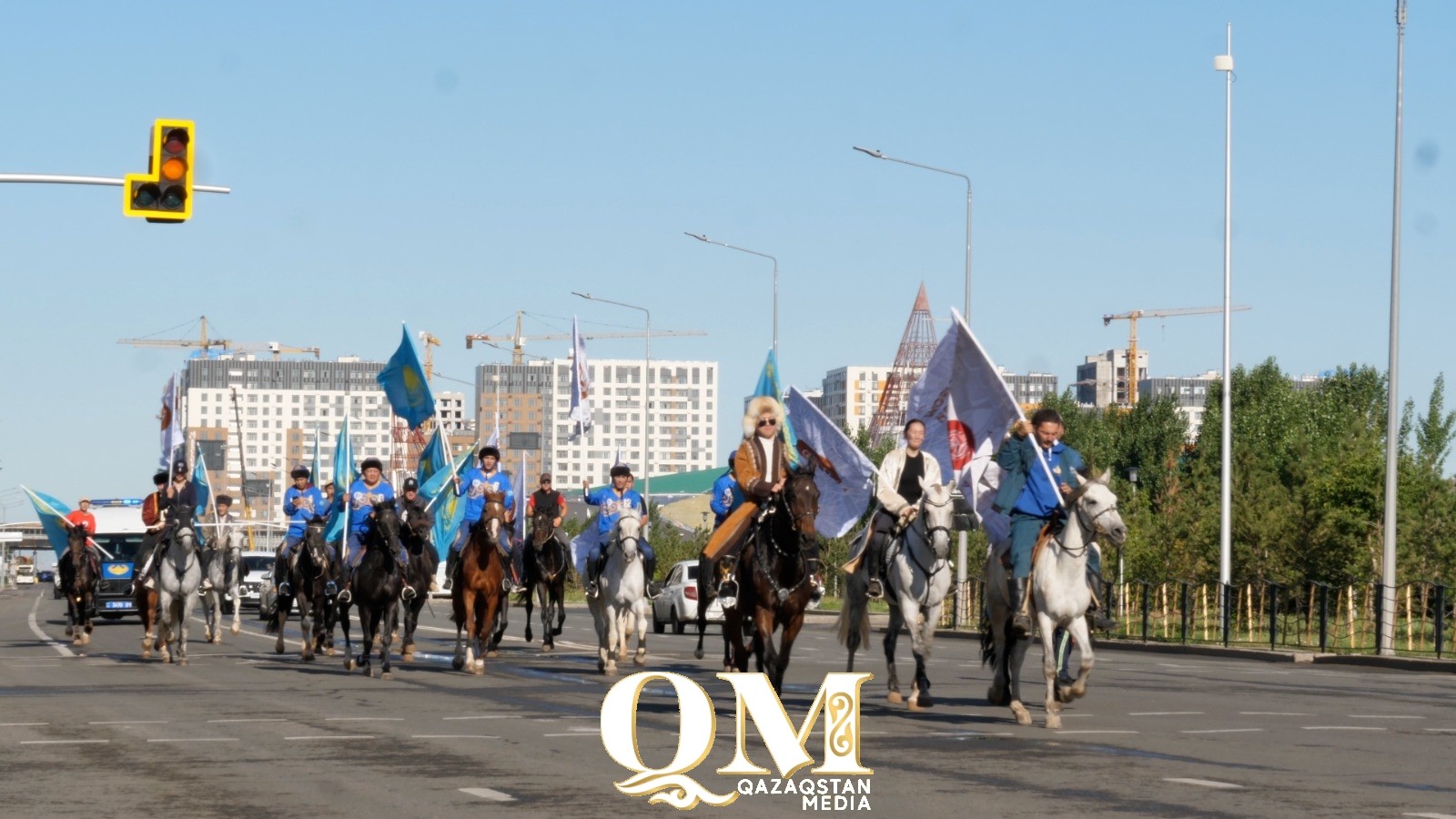 Астанада шабандоздар шеруі өтті