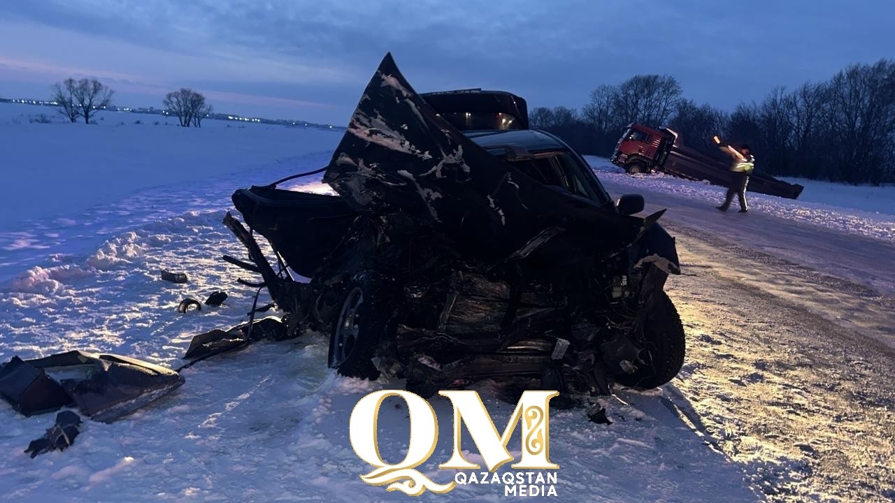 Үш адам көз жұмған жол апатына жүк көлігінің жүргізушісі кінәлі деп танылды