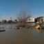 Два контейнера с алкоголем уплыли во время наводнения в Петропавловске