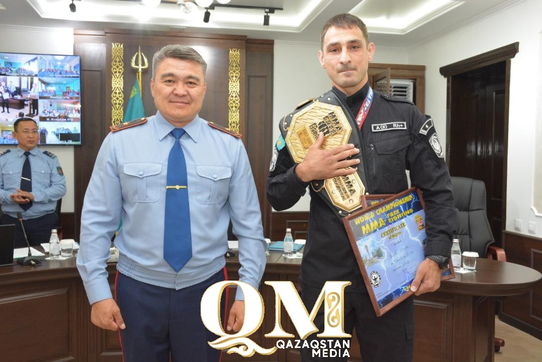 Золото чемпионата мира по MMA Free Fighting завоевали полицейские СКО