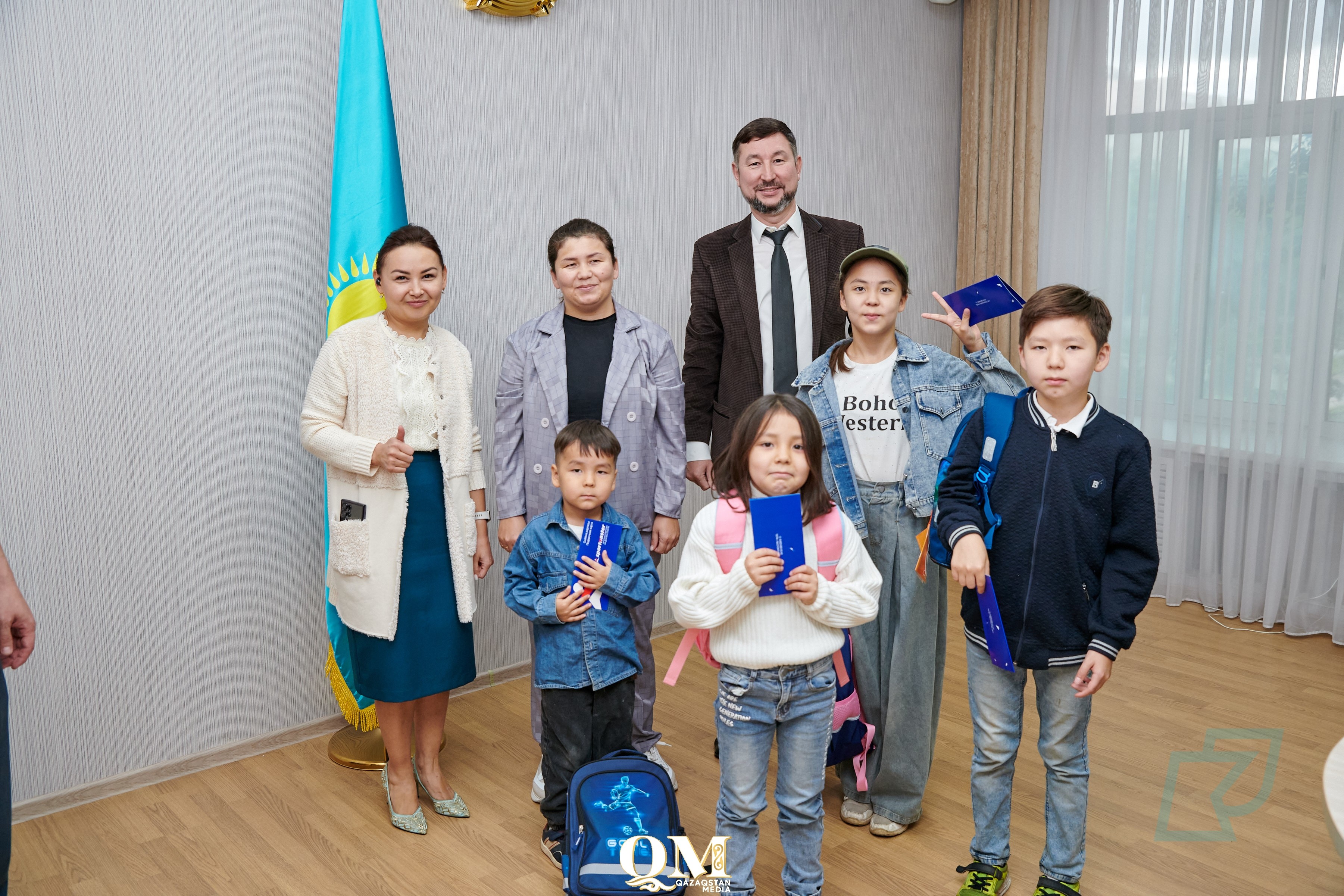 В Kozybayev University провели акцию «Дорога в школу»