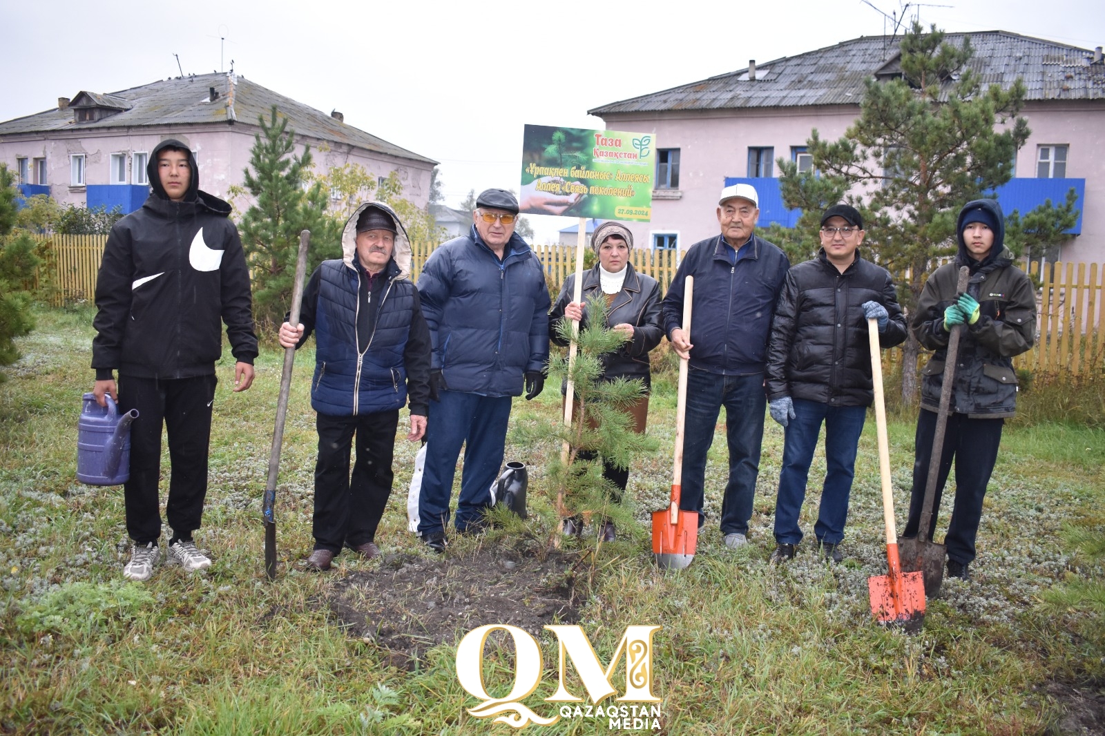 Булаево қаласында жаңа аллея пайда болды 