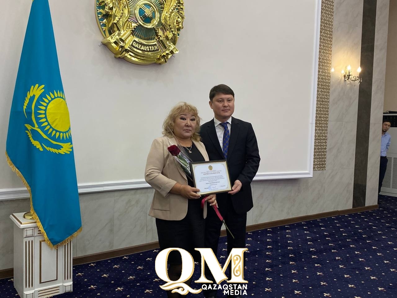 СҚО-да үздік әлеуметтік қызметкерлер марапатталды