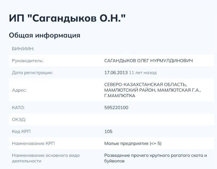 Солтүстік Қазақстанда тағы бір фермер істі болды