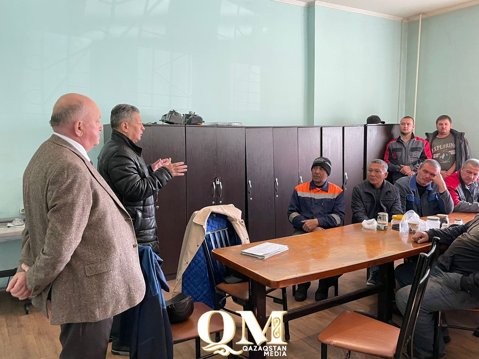 Постагитационную встречу провели с коллективом Петропавловского тракторного завода