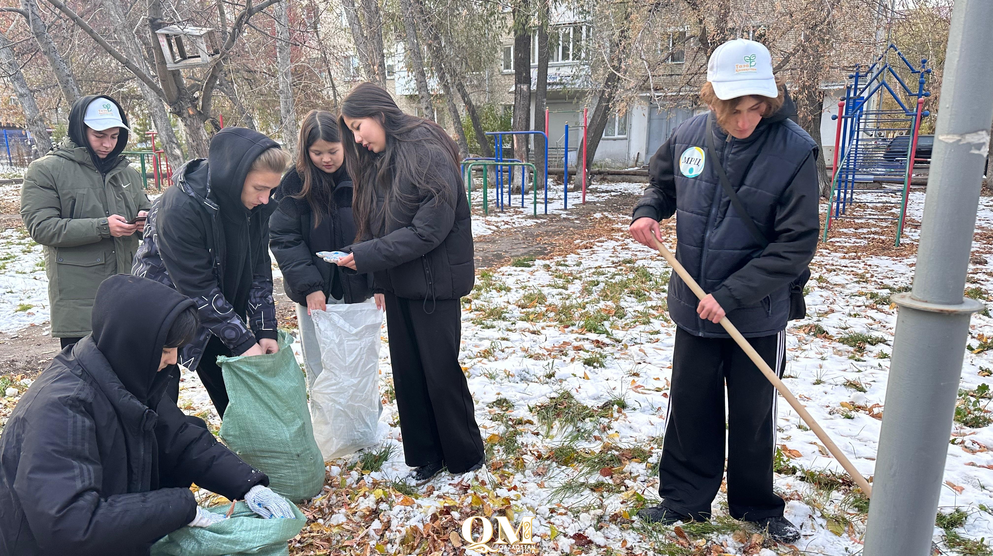 Эко-акция «Бірге Қазақстан!» прошла в Петропавловске