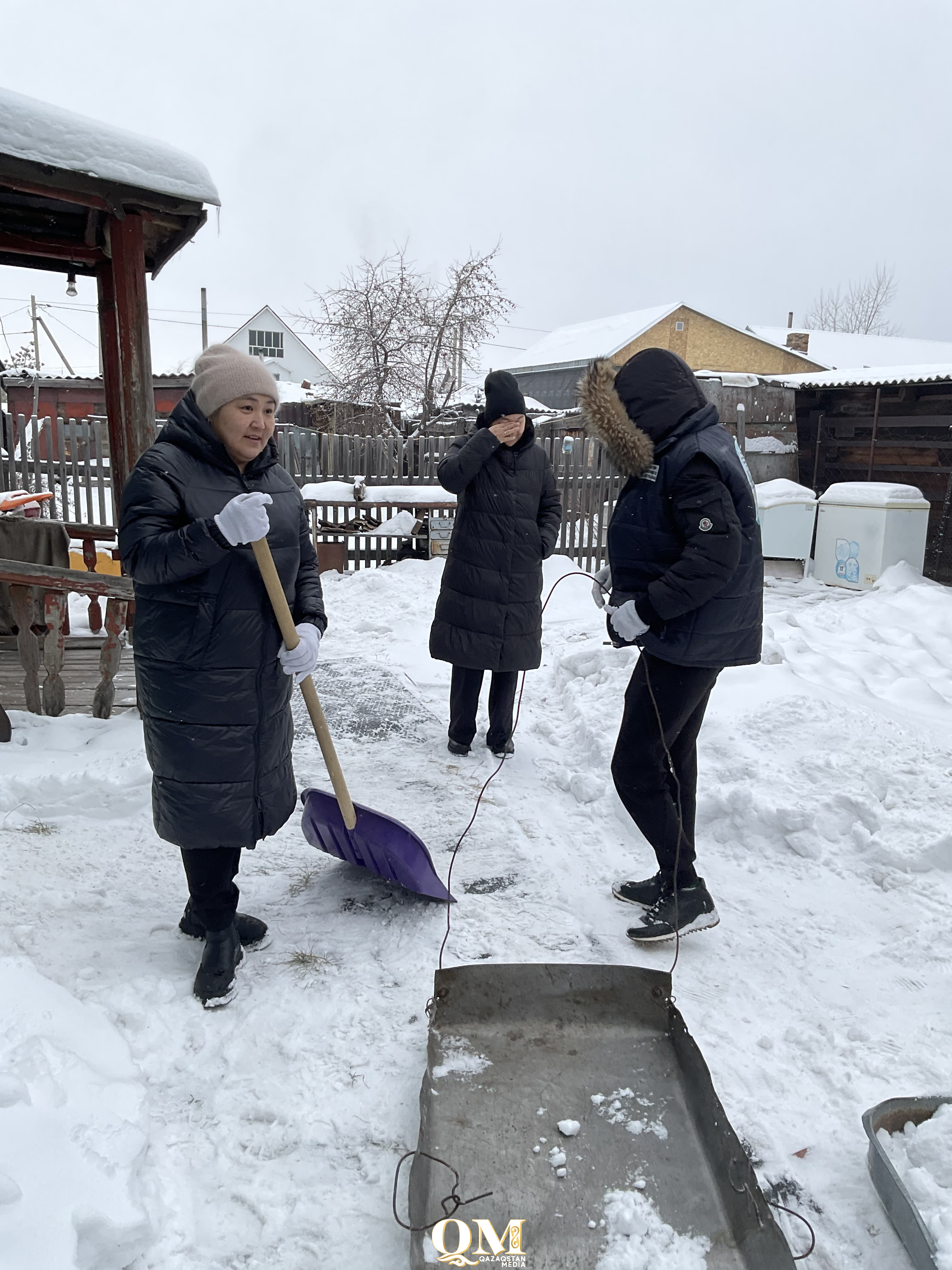 Петропавлдық жастар қариялар мен мүгедектерге көмектесіп жүр