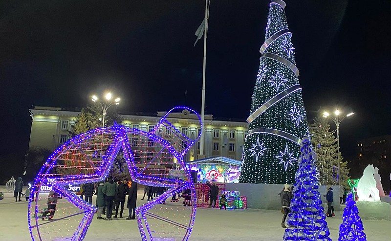 Восемь ледовых городков построят в Петропавловске