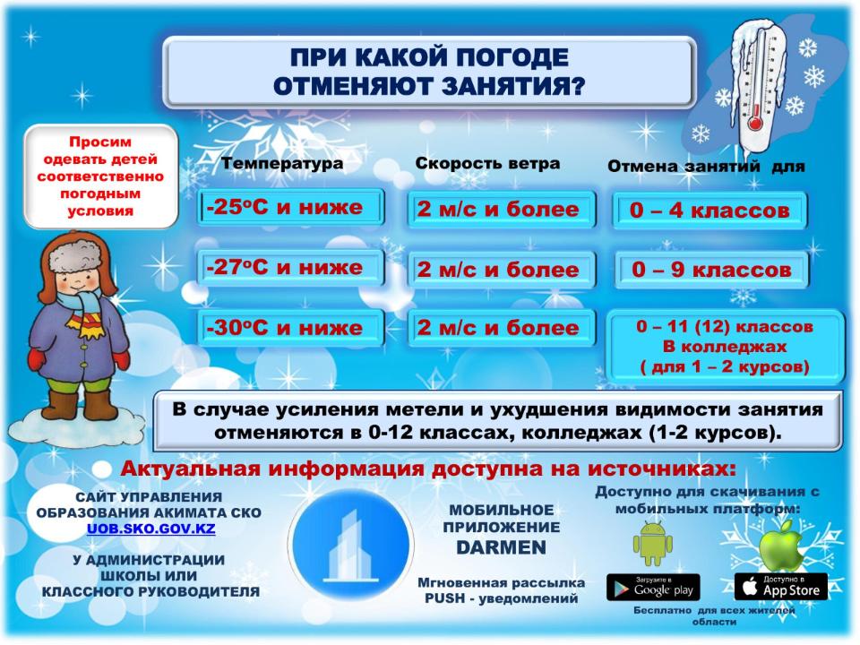 У нас отмена: почему некоторые школы СКО проводят уроки в морозы, несмотря на дистанционный формат обучения