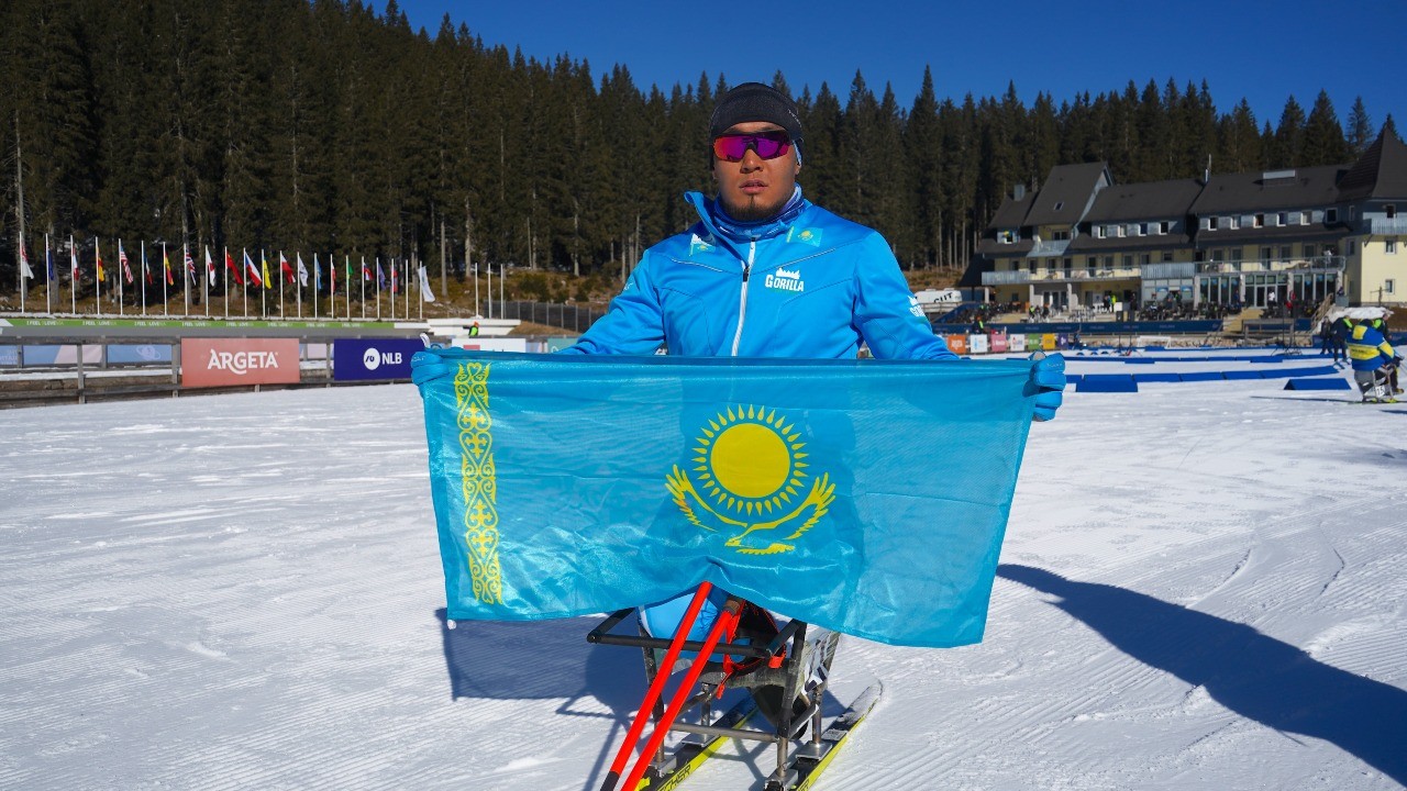 Чемпионом мира по пара биатлону стал Ербол Хамитов из СКО