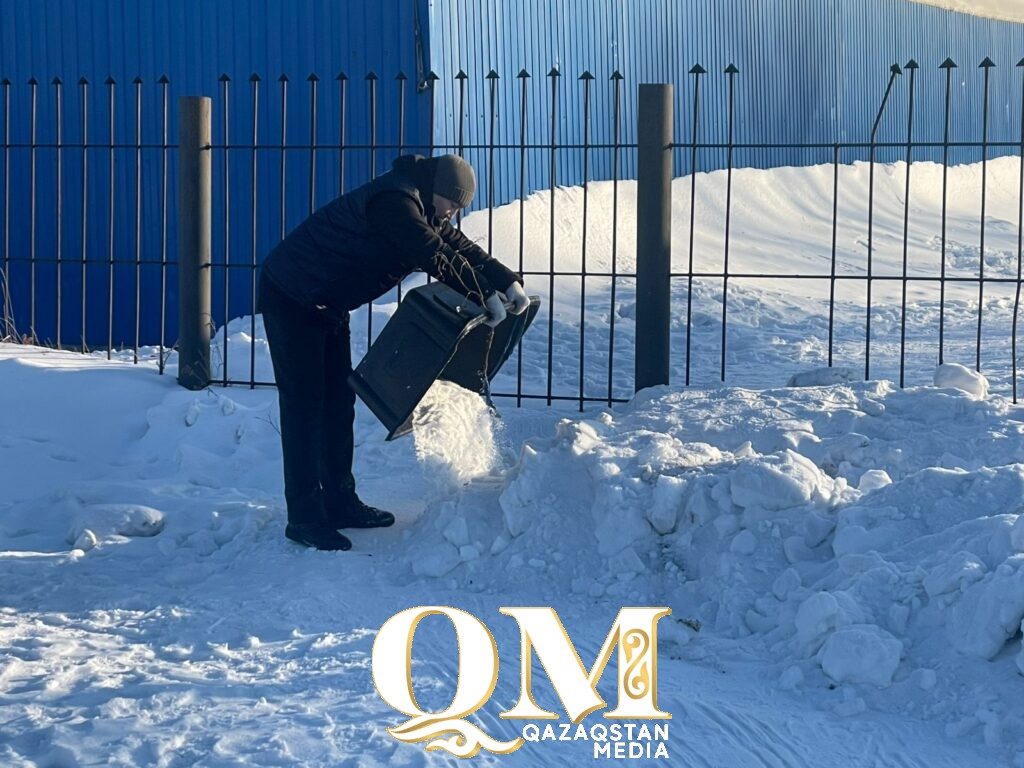 Пожилым и одиноким горожанам помогли с уборкой снега в Петропавловске