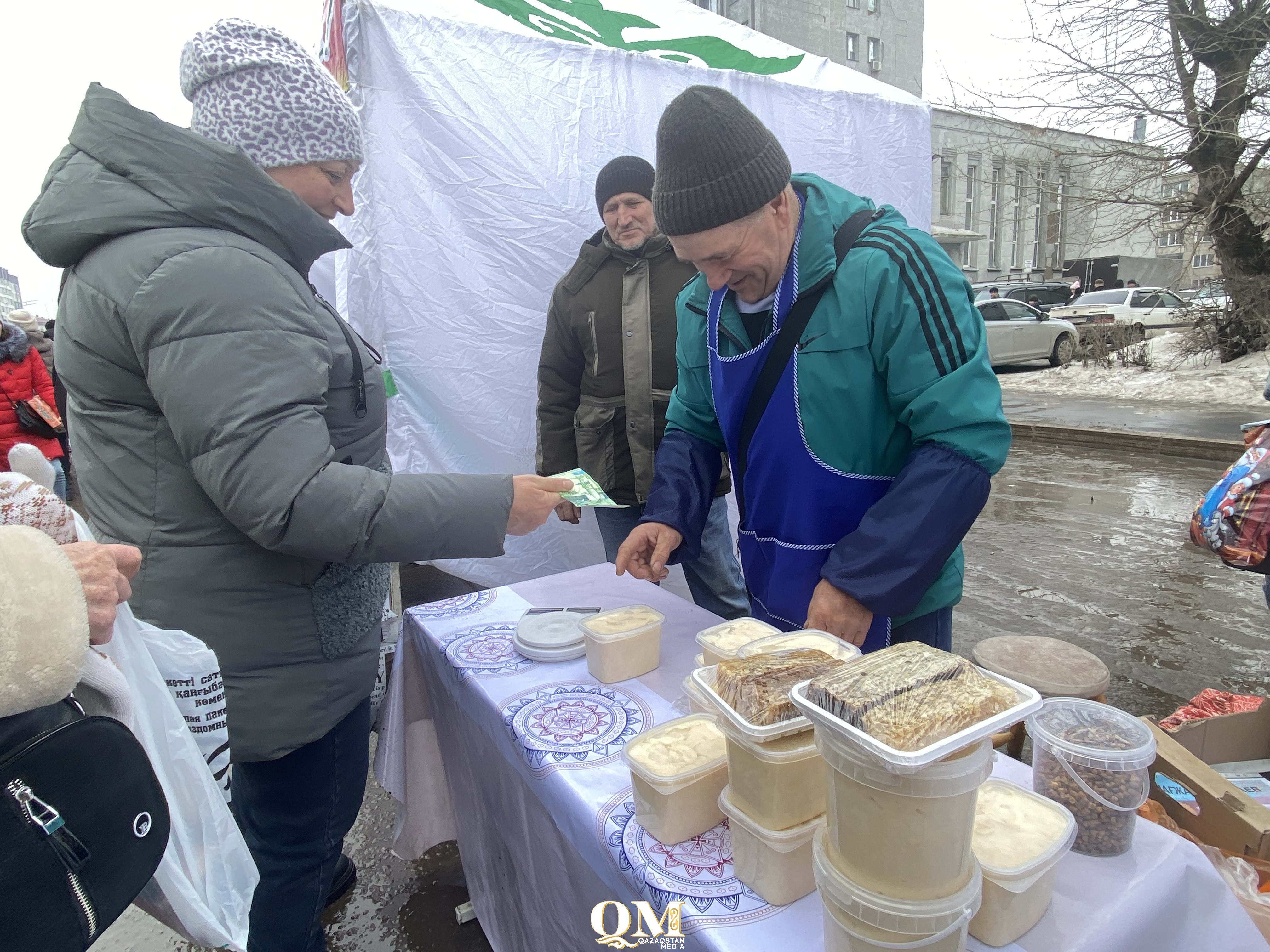 М.Жұмабаев ауданының тауар өндірушілері жәрмеңкеге 20 түрлі өнім әкелді