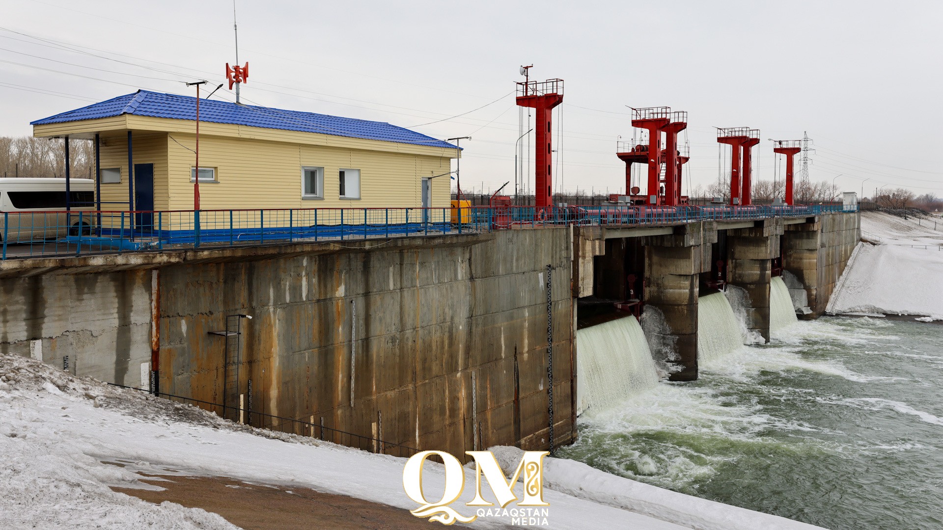 Перелив через плотину на Сергеевском водохранилище увеличился до 7 см