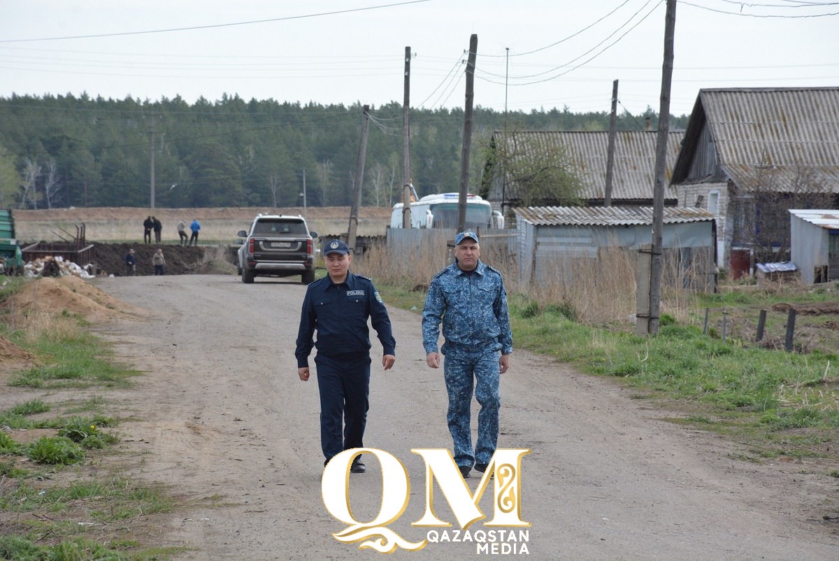 Жителей села Большая Малышка эвакуируют в СКО