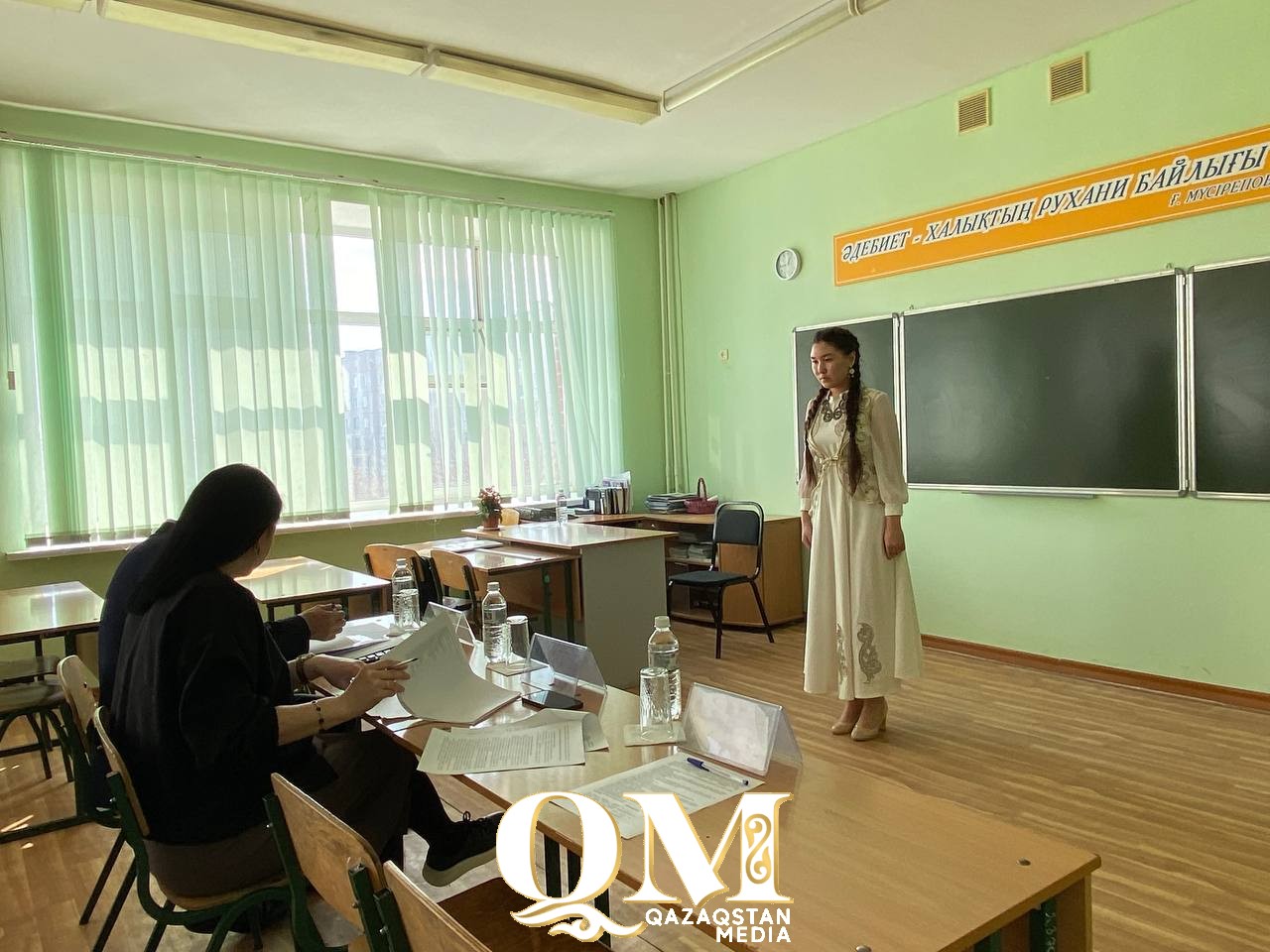 СҚО-да Абайдың 180 жылдығына орай оқушылар арасында сайыс өтті