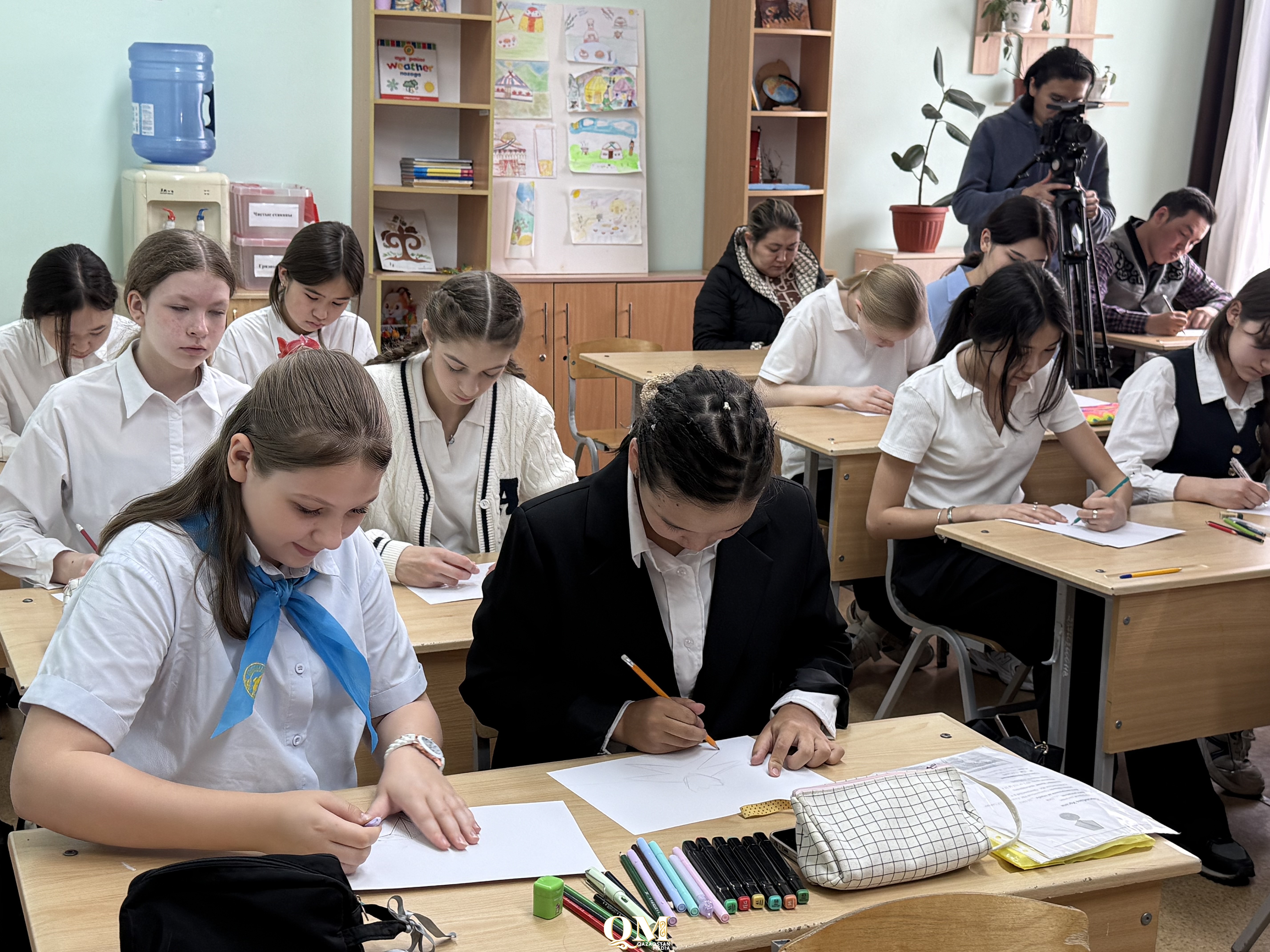 Конкурс рисунков «Вечный огонь» организовали для школьников Петропавловска