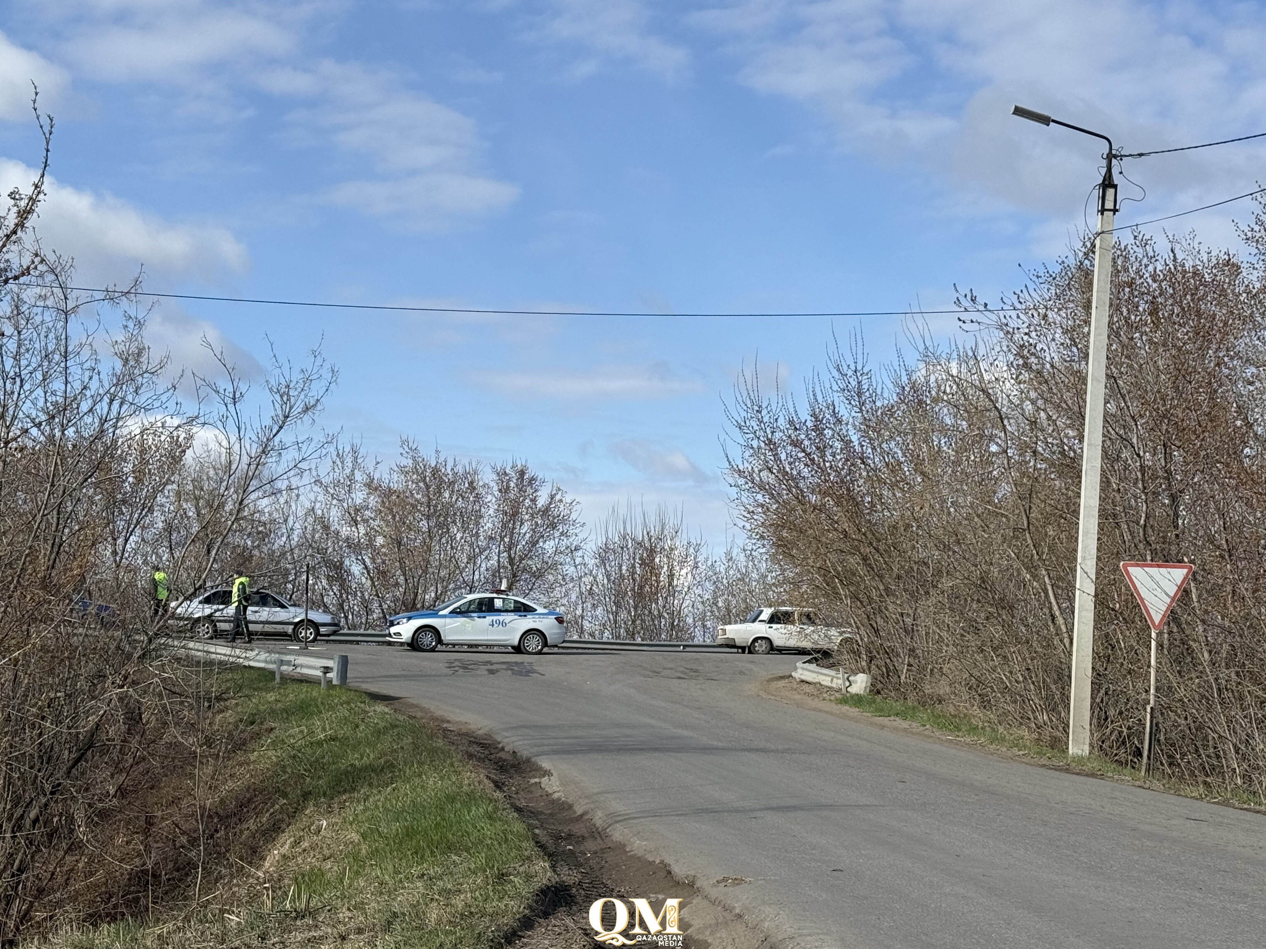 Петропавлдағы Заречный кентіне апаратын жол жабылды