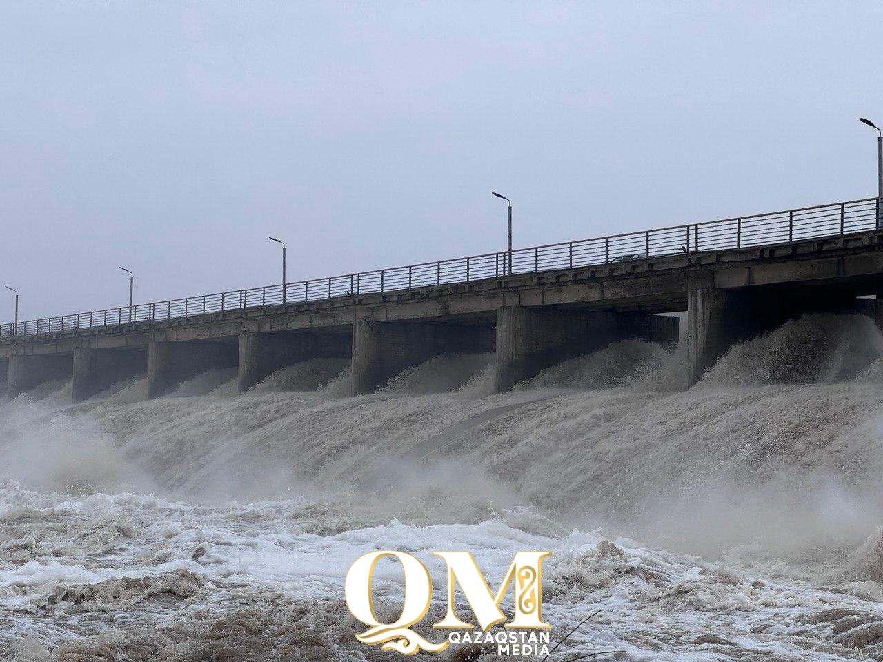 Перелив 158 см. Вторая волна пошла на убыль на Сергеевском водохранилище в СКО