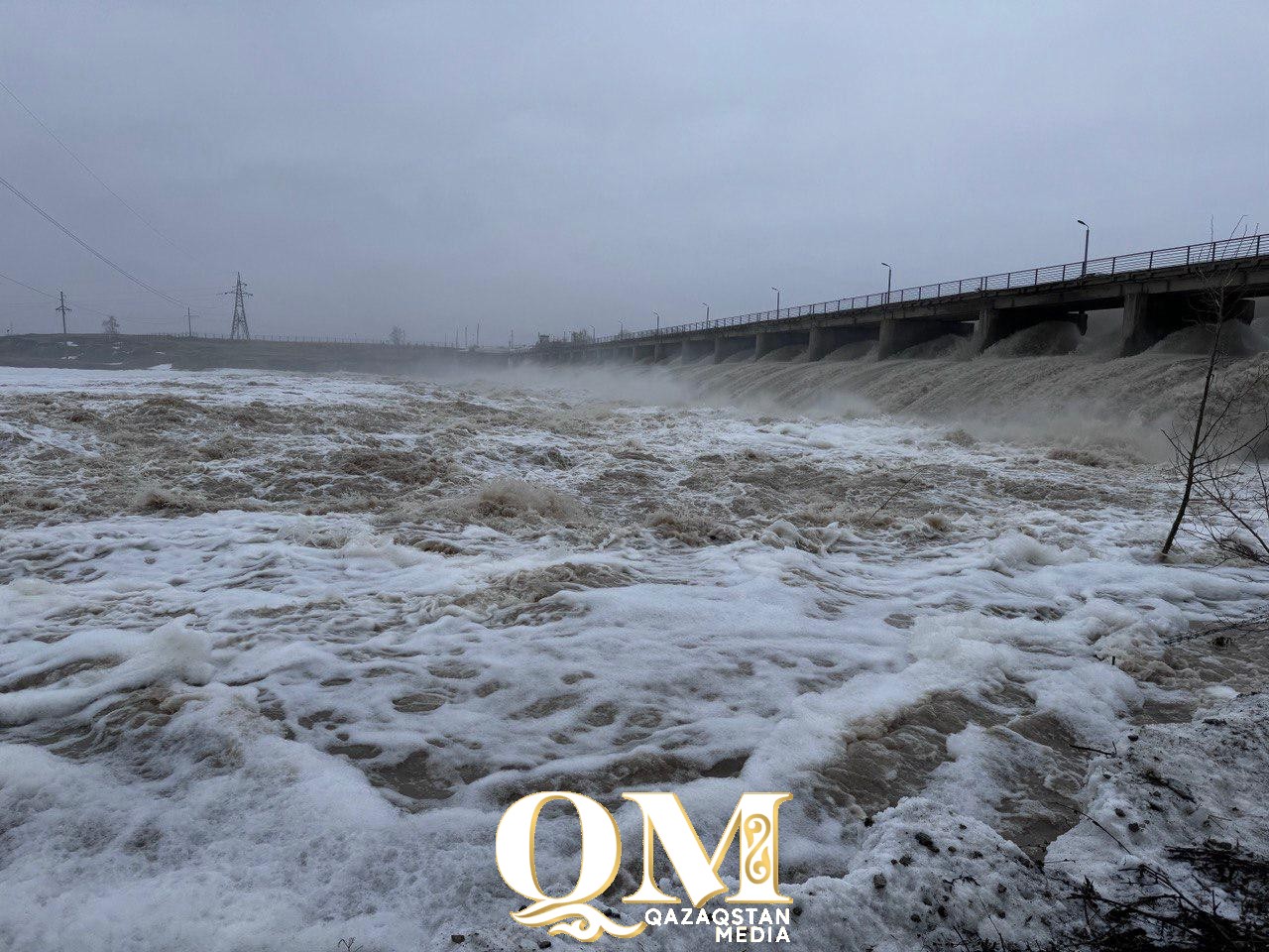 Перелив на Сергеевском водохранилище 169 см