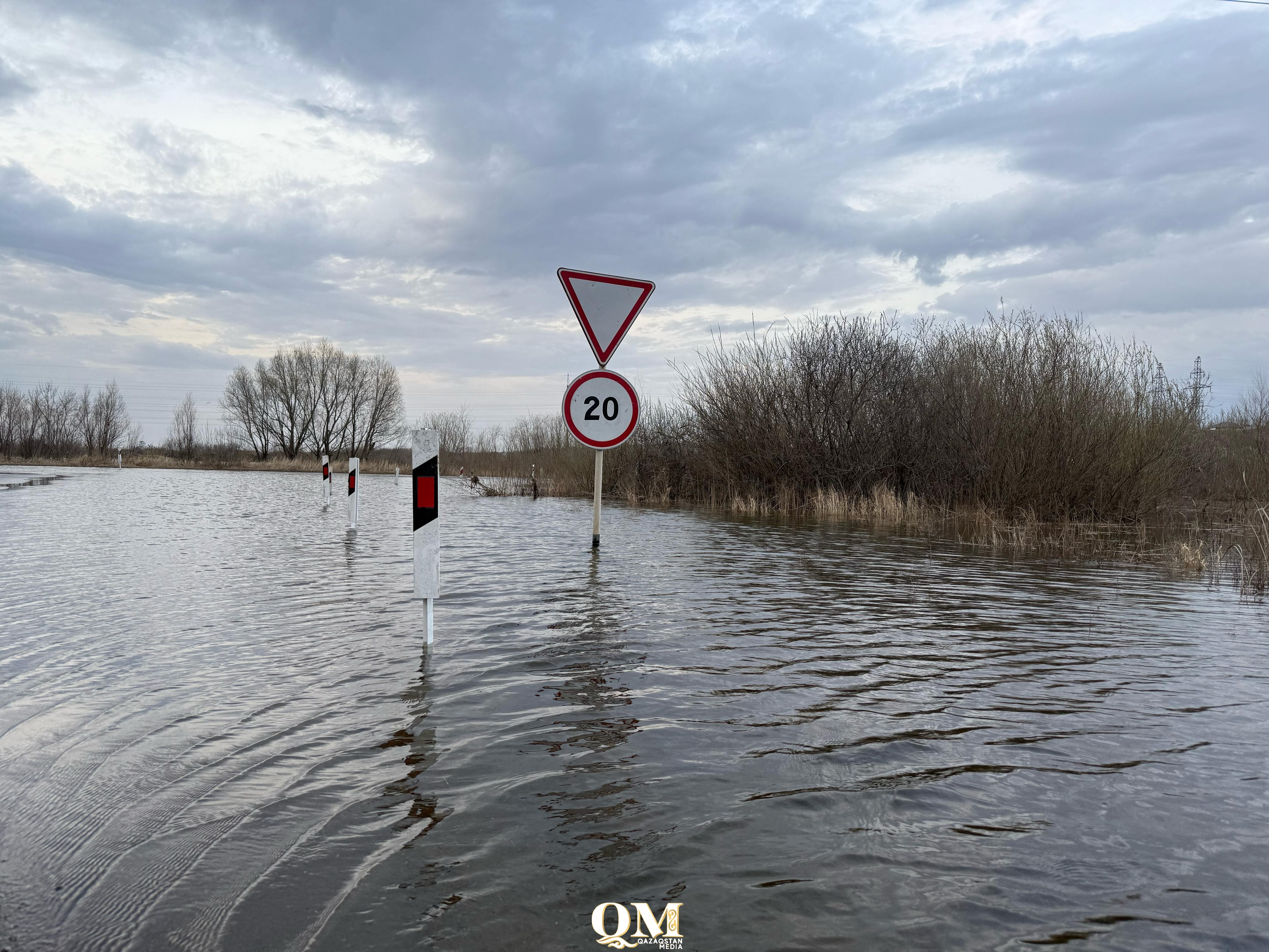 На Петропавловском водохранилище перелив 52 см, на Сергеевском - 120 см