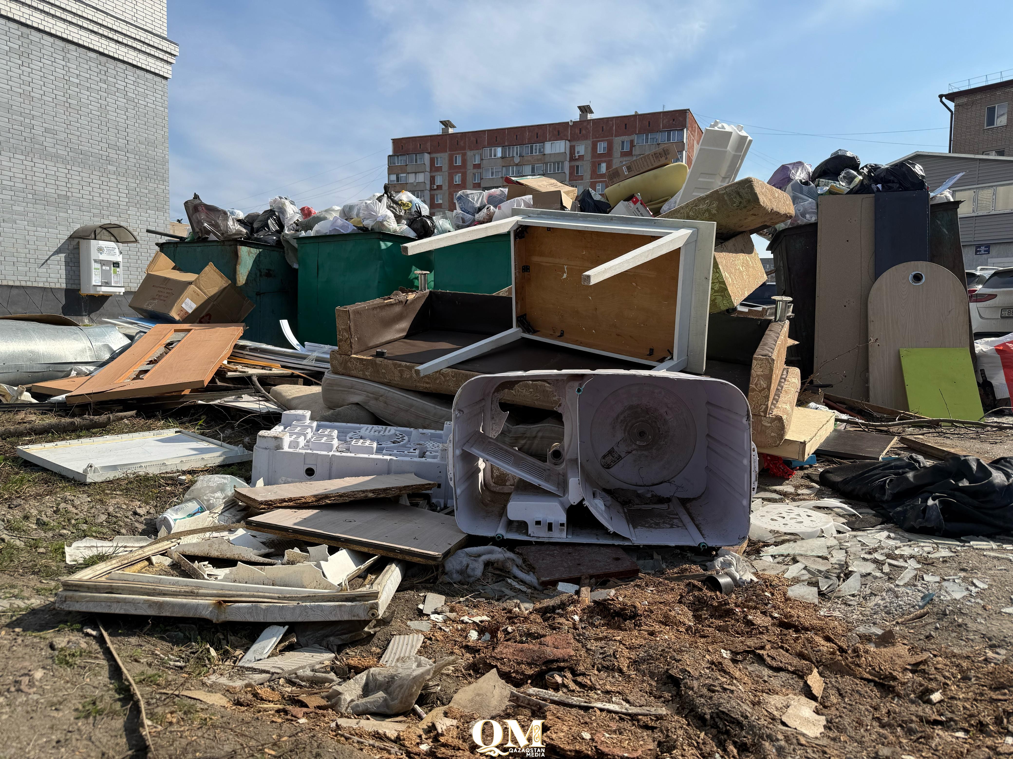 Мусорный коллапс охватил Петропавловск