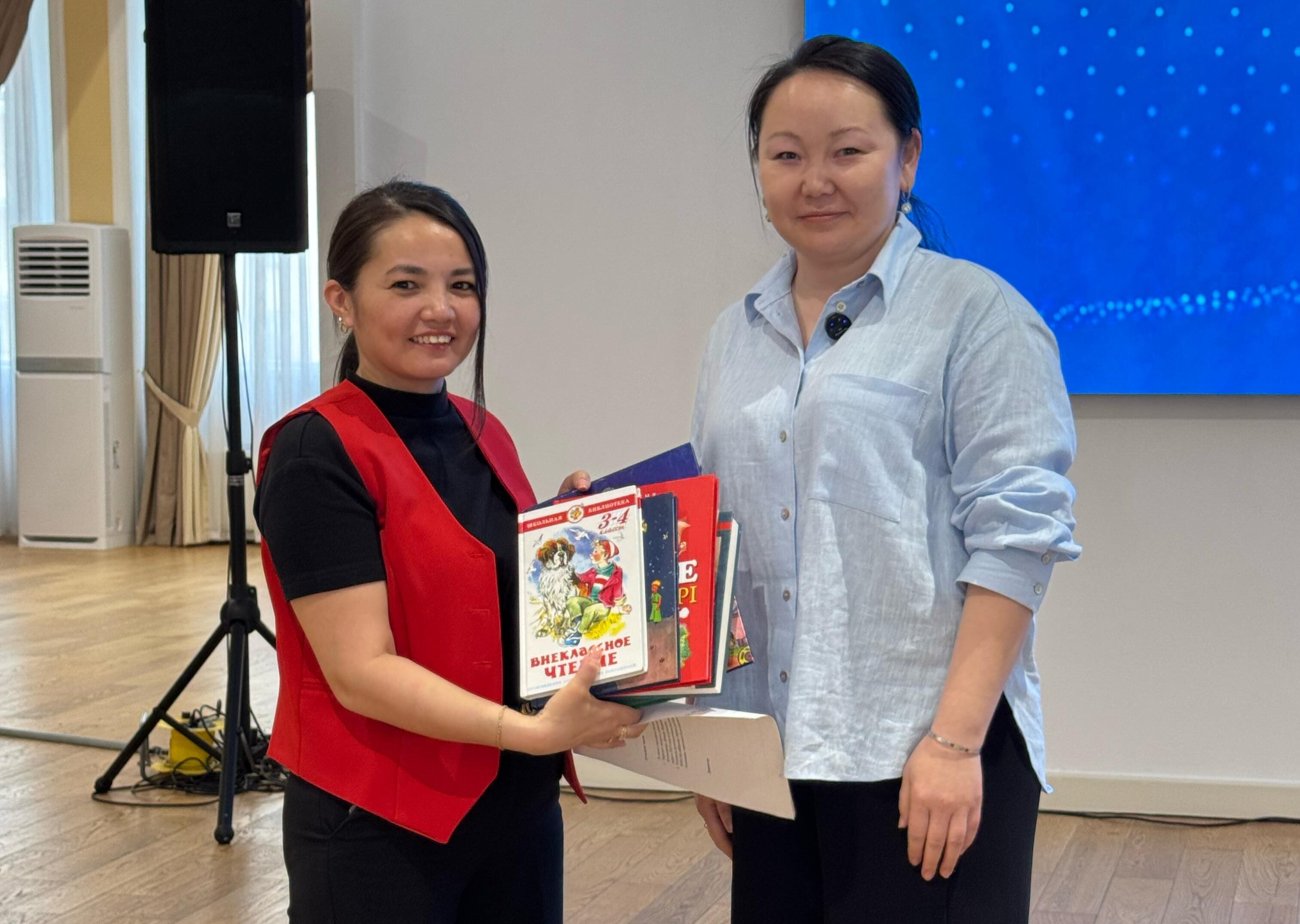 Акцию «Дарение книг» организовали для детей в Петропавловске